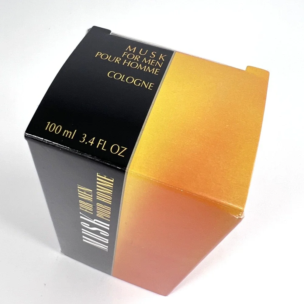 Avon Musk For Men Pour Homme 3.4oz Cologne Vintage with Box